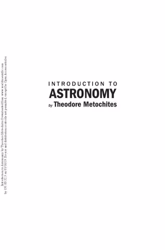 خرید و دانلود نسخه کامل کتاب Stoicheiosis Astronomike: Introduction to Astronomy