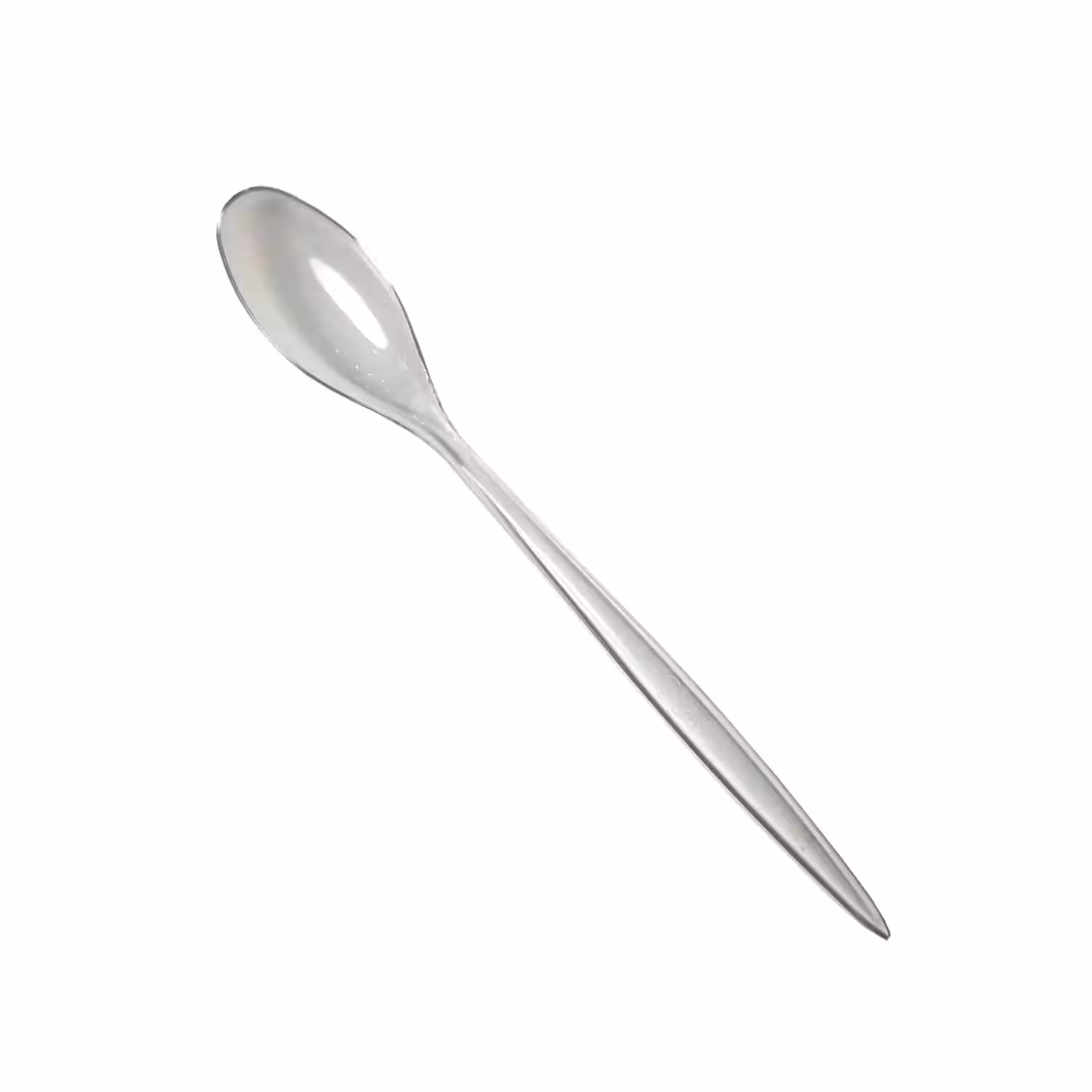 قاشق یکبار مصرف کافه گلاسه شفاف طب پلاستیک (2000 عدد)