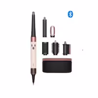 سشوار و استایلر ایررپ دایسون رنگ رزگلد/صورتی سرامیکی Dyson HS08 Airwrap idهمراه با کیف مسافرتی هدیه
