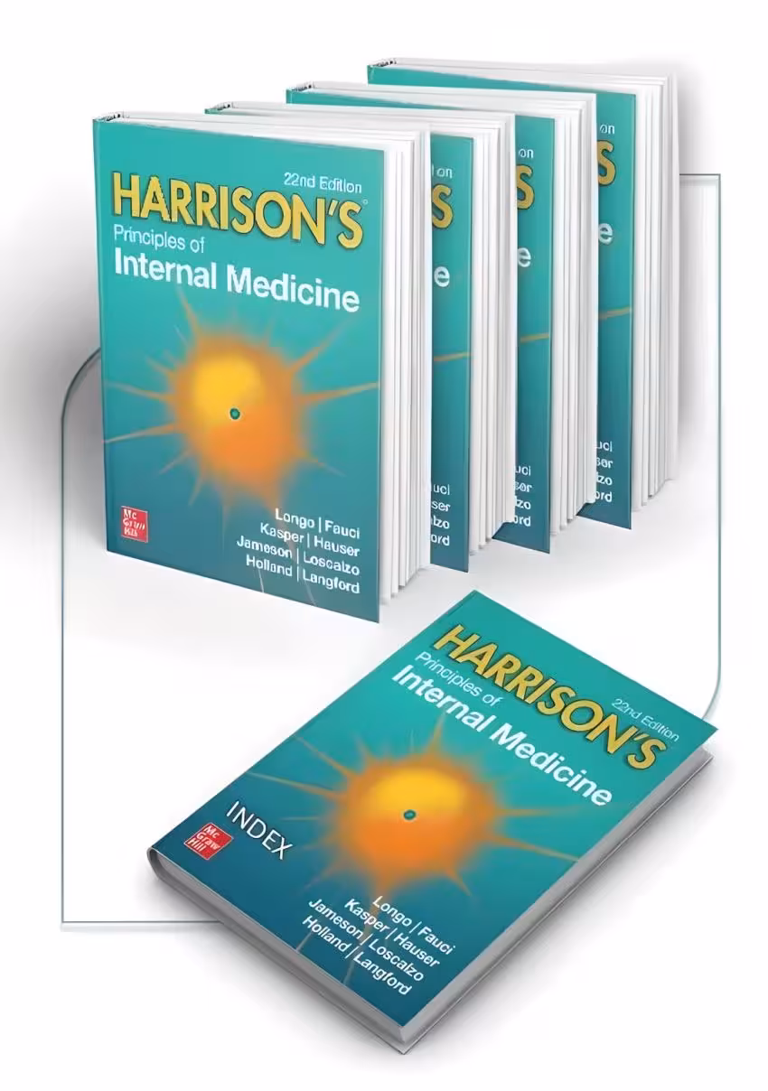 اصول طب داخلی هاریسون 2025 سری 4جلدی | Harrisons Principles of Internal Medicine