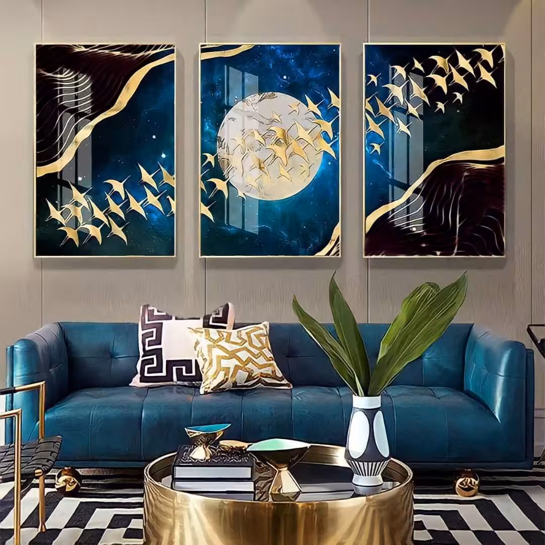 تابلو دکوراتیو پرواز در ماه 