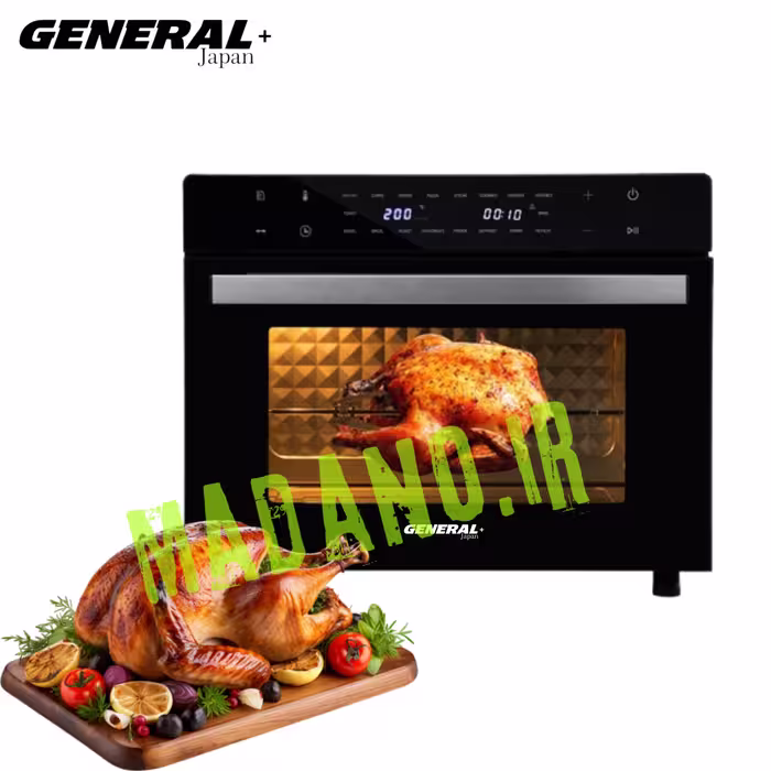 آوان توستر و سرخ کن بدون روغن جنرال GENERAL مدل: GE-9878