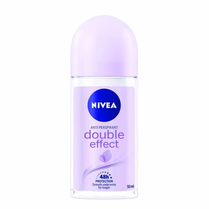 رول ضد تعریق زنانه نیوآ مدل دبل افکت حجم 50 میلی لیتر