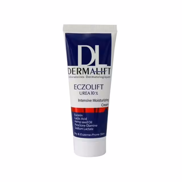 کرم مرطوب کننده درمالیفت مدل ECZOLIFT UREA 10% حجم 75 میلی لیتر