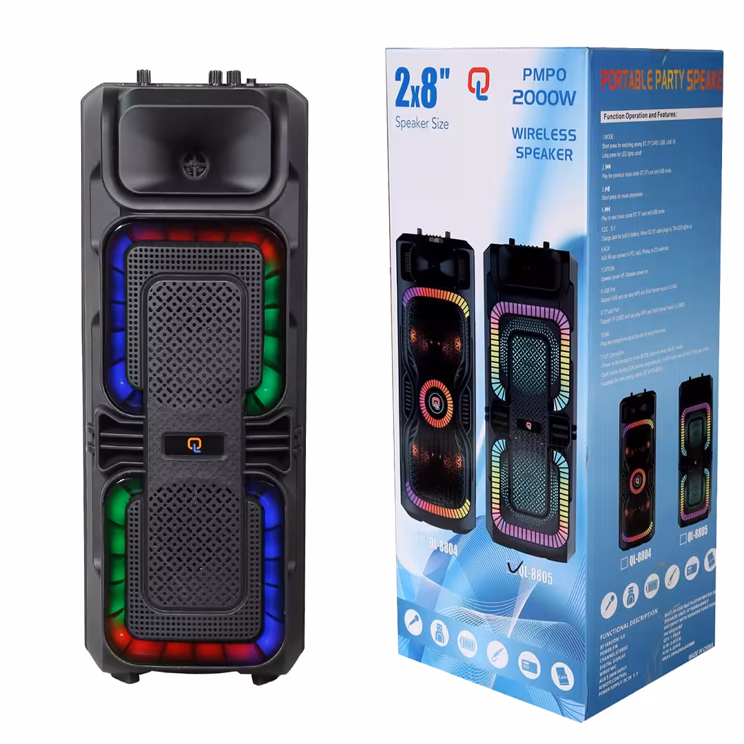 اسپیکر    مدل   QL-8805    ( گارانتی تست  48  ساعته )