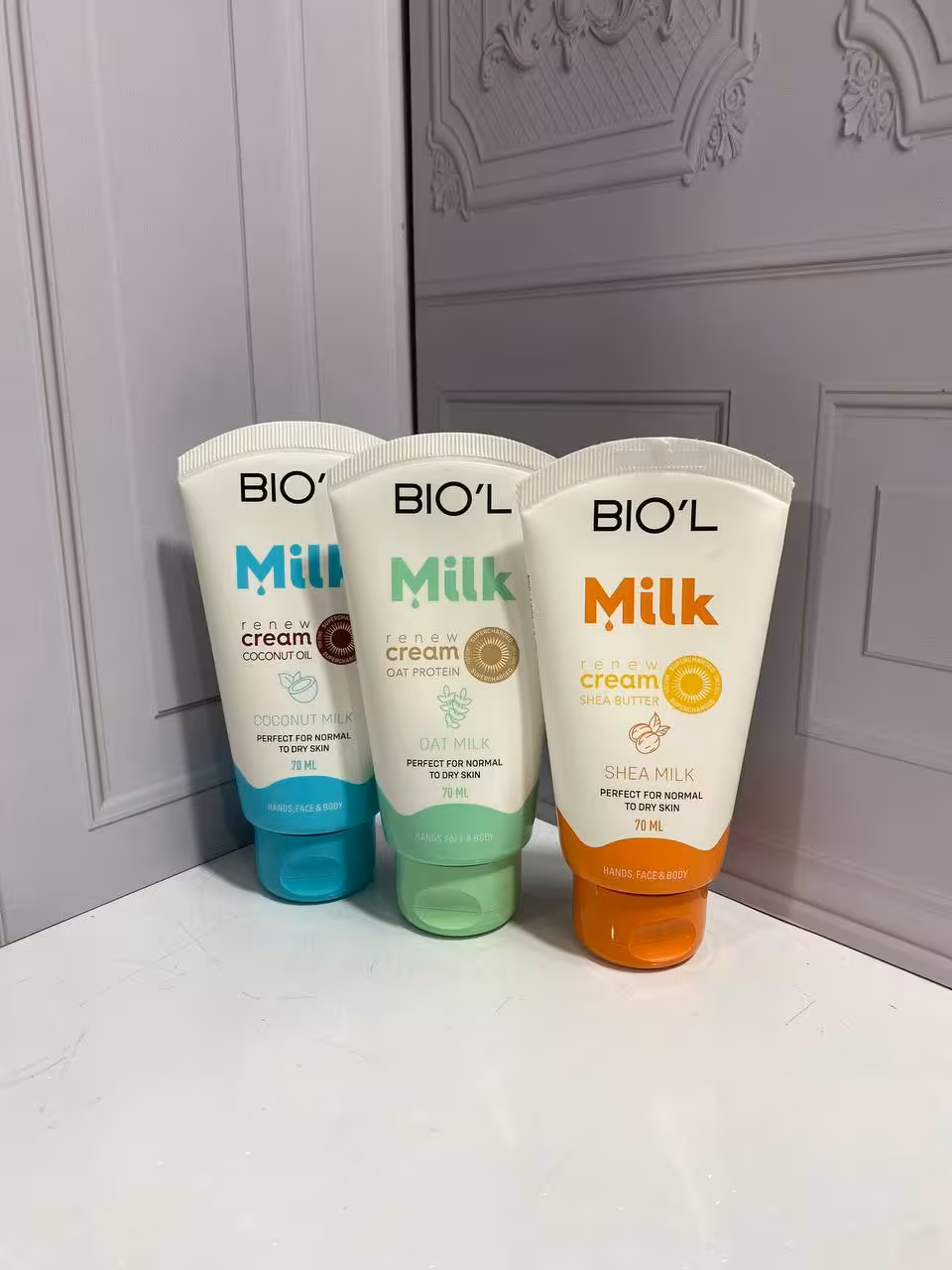 کرم مرطوب کننده تیوپی میلک بیول