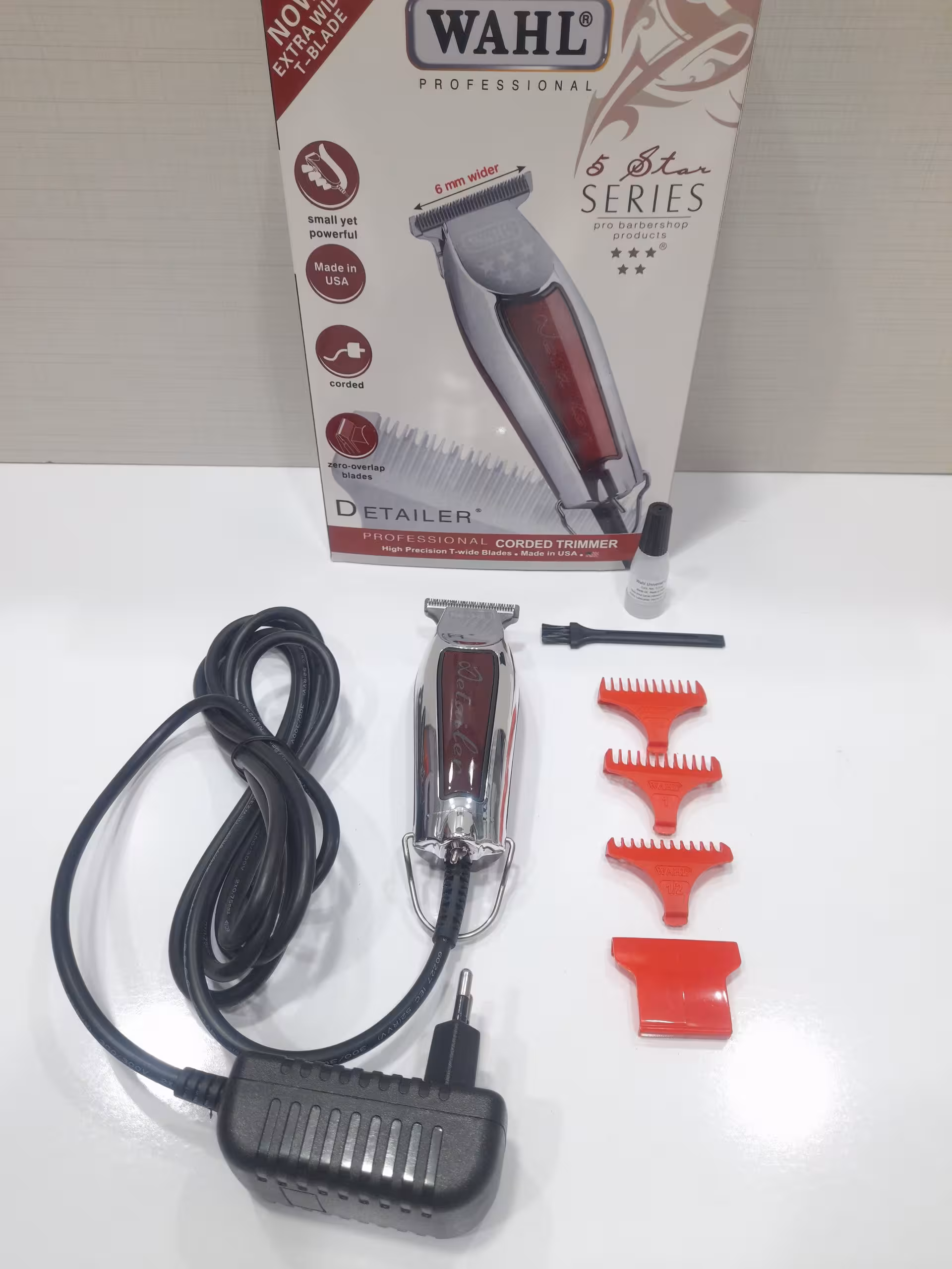 ماشین اصلاح وال دیتیلر برق مستقیم چینی wahl detailer 5 stars