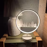 استند LED طرح زمستانی سفید چیبو