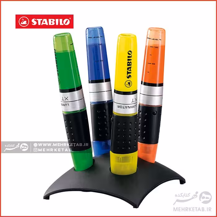 هایلایتر 4 تایی لامینیتور استابیلو STABIO Luminator XT set of 4
