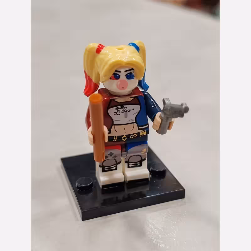 لگو مینی فیگور هارلی کوئین با کلت وارداتی