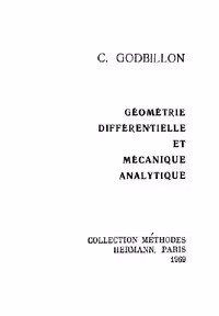 خرید و دانلود نسخه کامل کتاب Geometrie differentielle et mecanique analytique