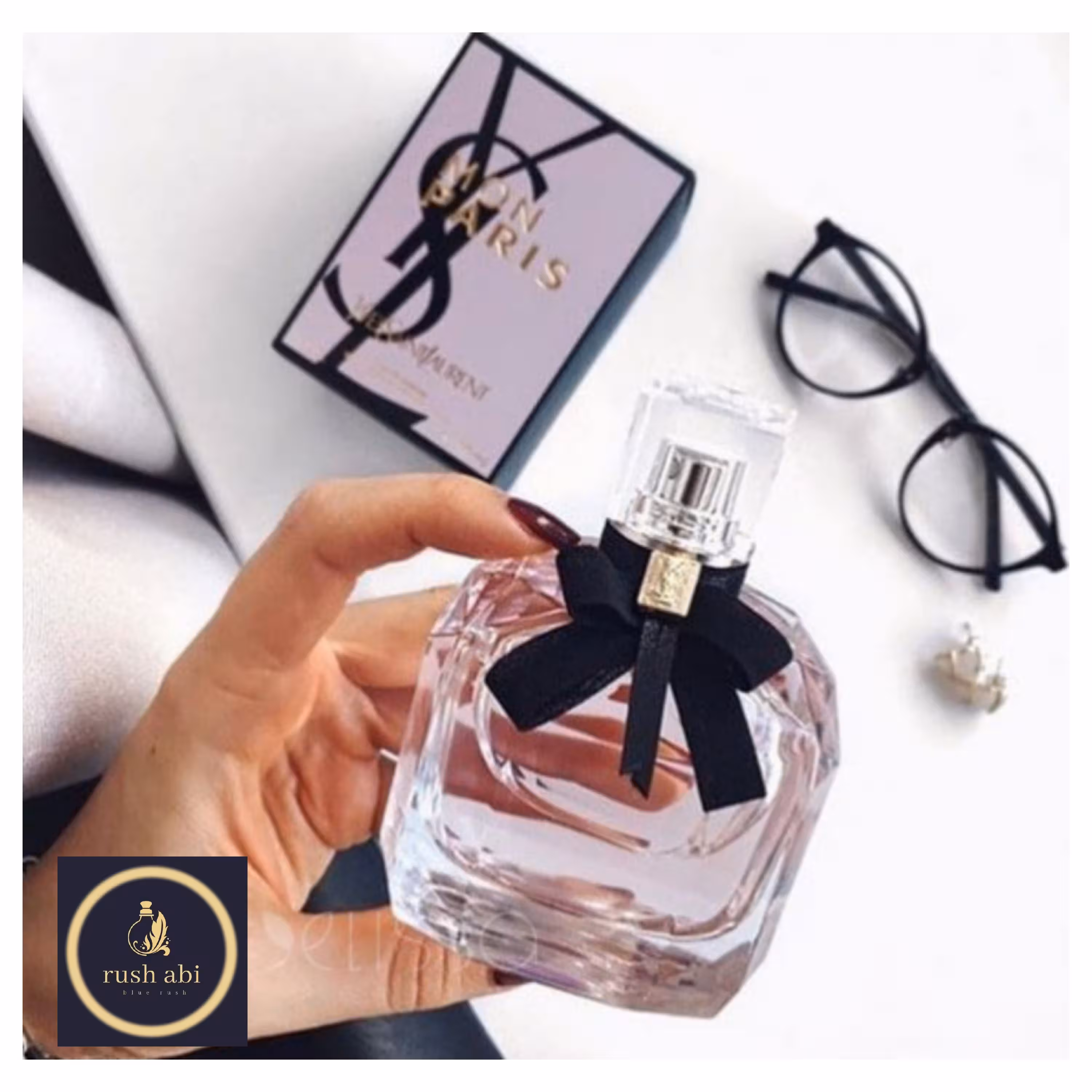 عطر مون پاریس ایو سن لورن زنانه 30میل اسپری شیشه ای
