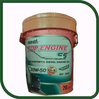 روغن موتور 20W50 ایرانول CI4 تاپ انجین EURO 5 سطل 20 لیتری