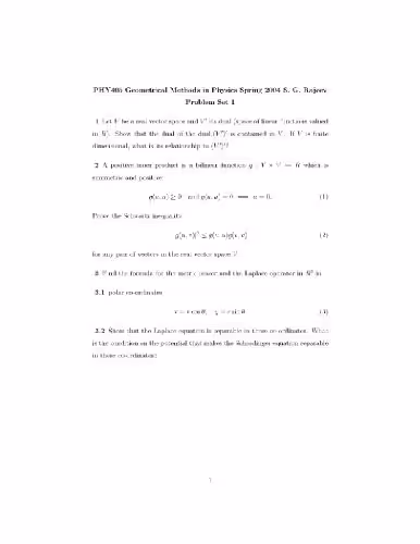 خرید و دانلود نسخه کامل کتاب Geometrical methods in physics. Problems and solutions