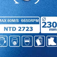 صفحه سنگ سرامیک بر 230 میلیمتر نووا مدل NTD 2723