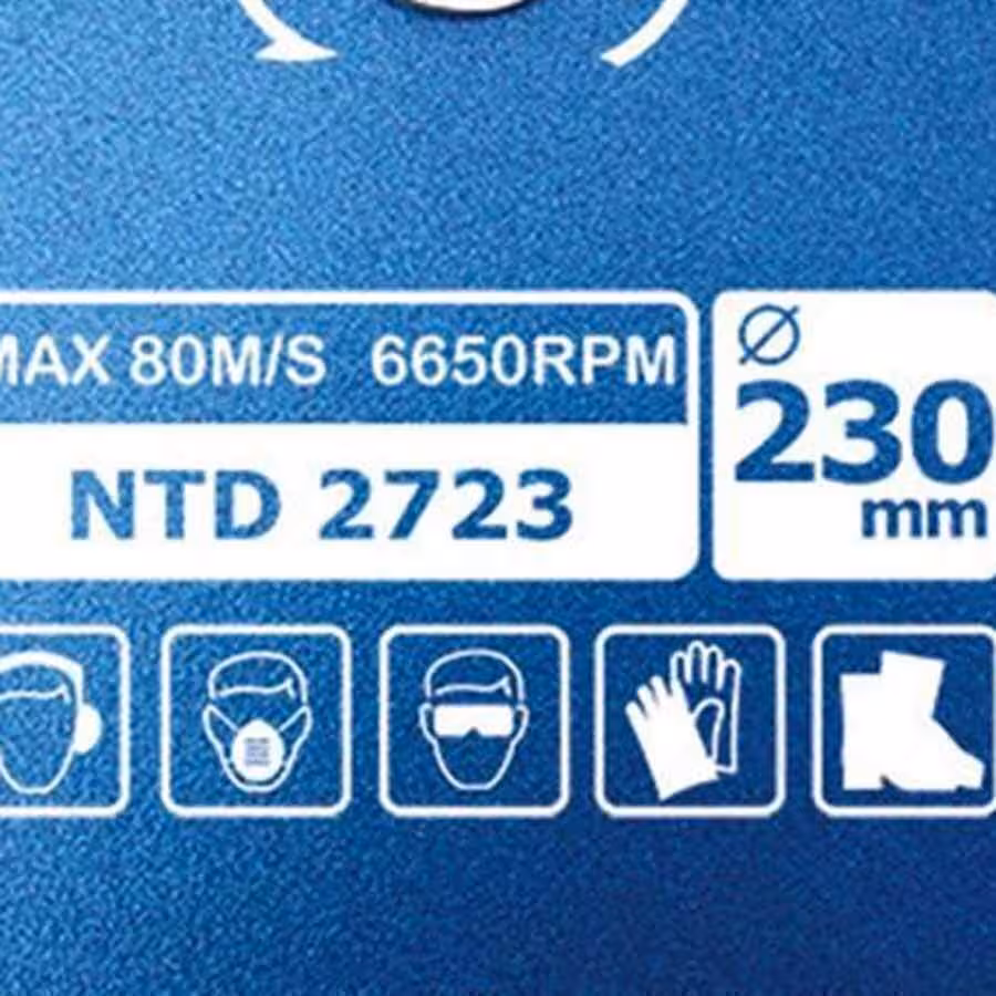 صفحه سنگ سرامیک بر 230 میلیمتر نووا مدل NTD 2723