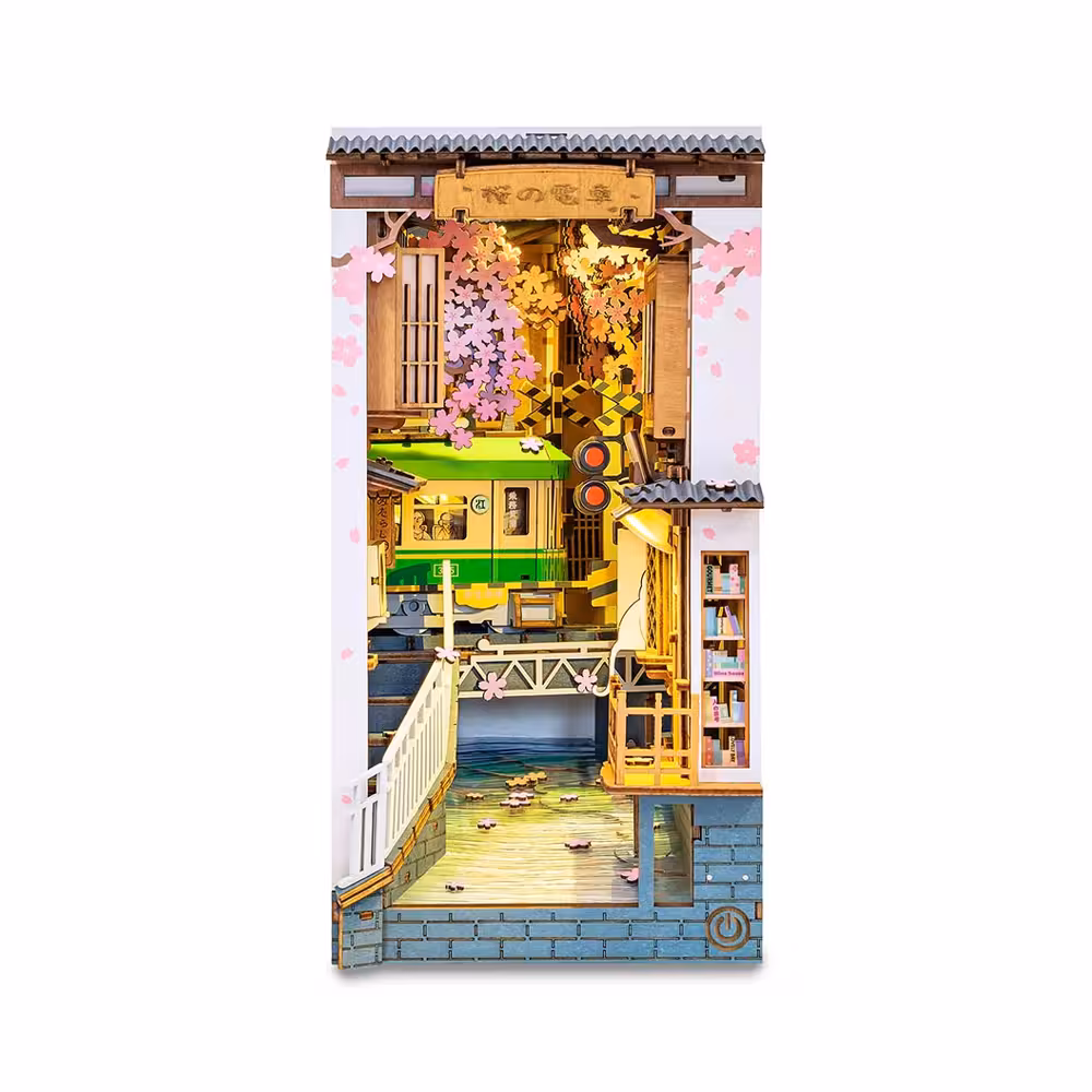 ساختنی بوک‌نوک رولایف مدل قطار شکوفه‌های گیلاس TGB01