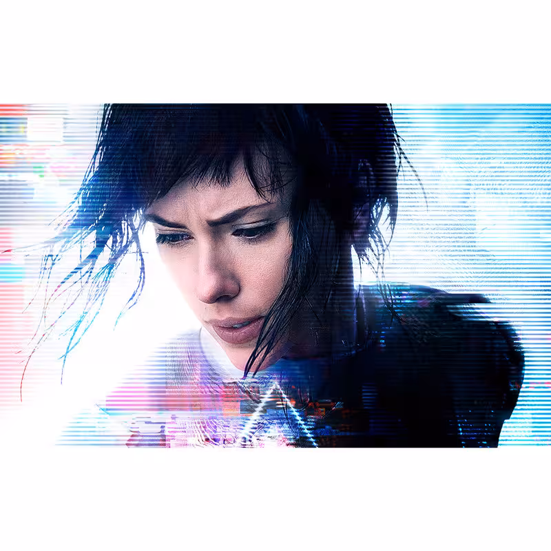 تابلو شاسی مدل بازیگر اسکارلت جوهانسون T6522 | دنیای قاب