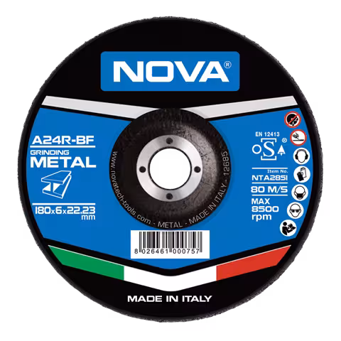 صفحه ساب آهن 180 میلیمتری نووا سایز 180×6.0 مدل 2851