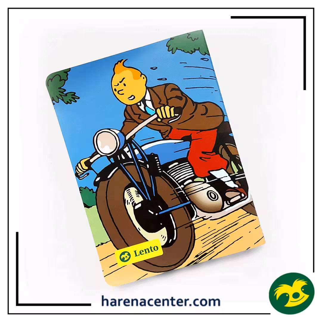 دفتر رومیزی تن تن سایز A4 کد NB001 برند لنتو