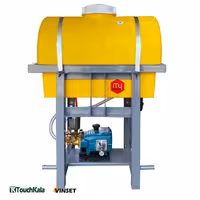 سمپاش تراکتوری 200 لیتری با پمپ 55 بار یاماها مدل YM55