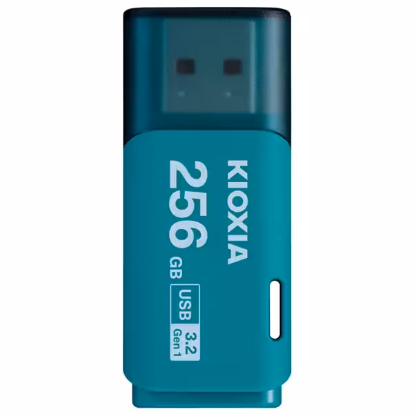 فلش کیوکسیا مدل U301 LU301L256GG4 USB3.2 Gen.1 با ظرفیت 256 گیگابایت