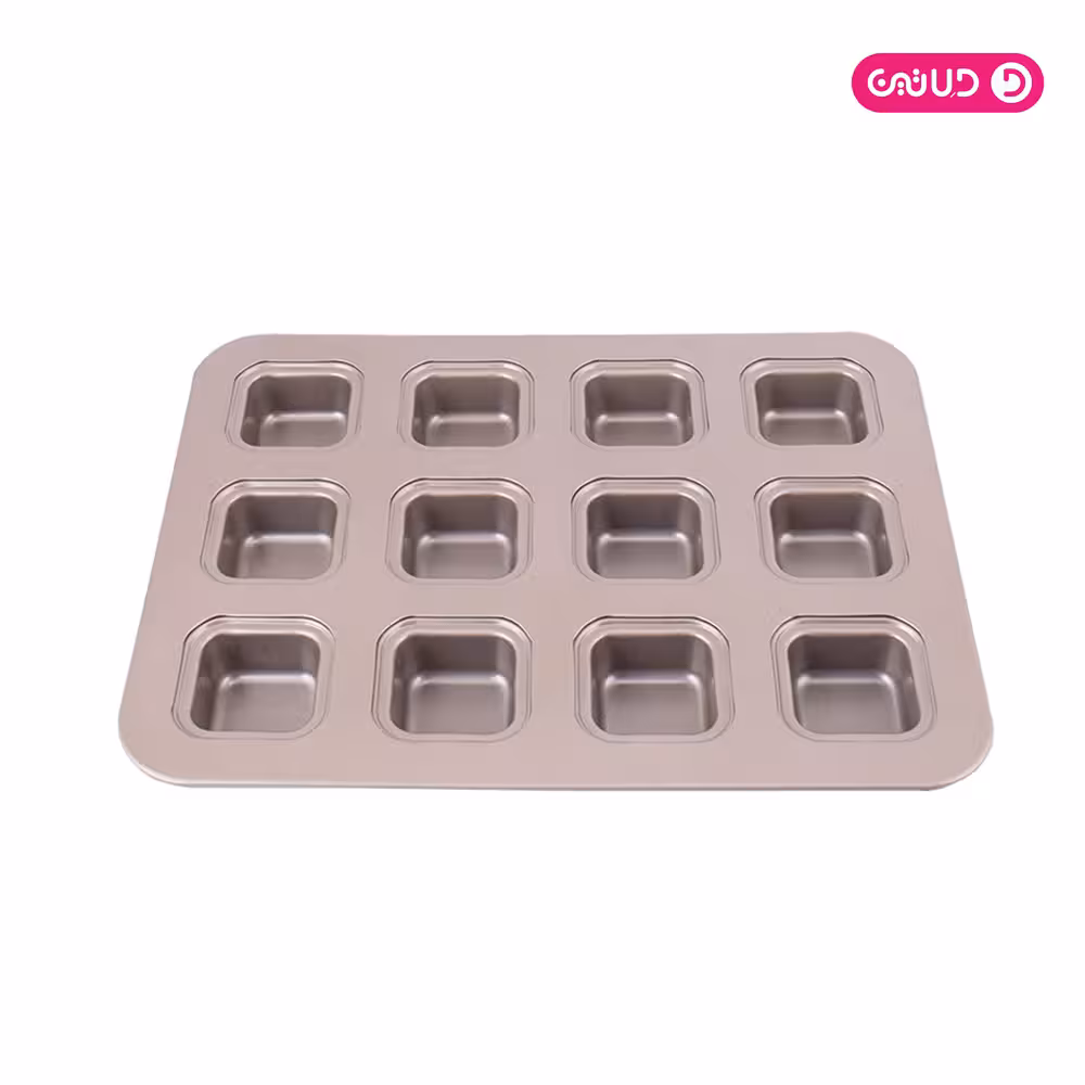قالب تفلون مافین مربع 12 خانه
