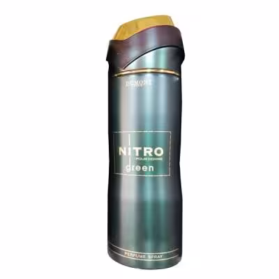 اسپری خوشبو کننده مردانه دمونت پاریس رایحه نیترو سبز NITRO green