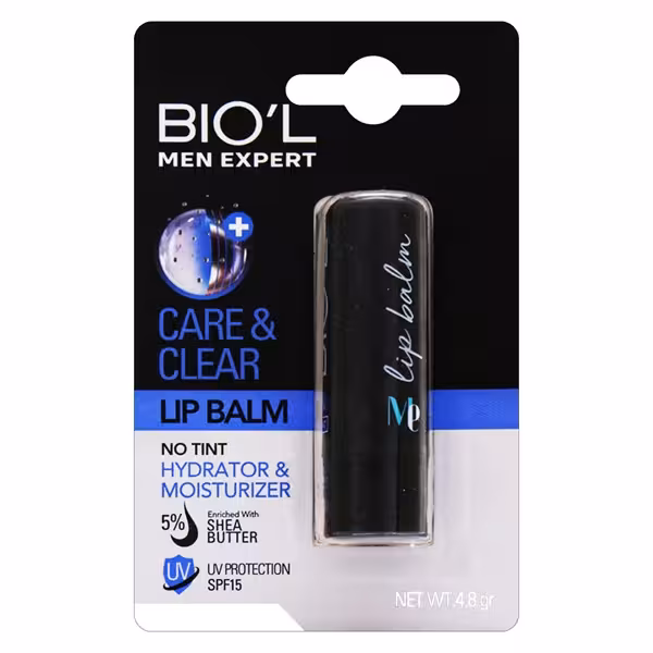 بالم لب نرم کننده آقایان Biol بیول مدل Care & Clear