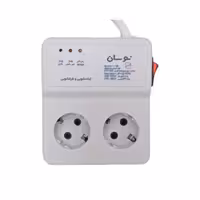 محافظ 2 پریز ماشین لباسشویی و ظرفشویی با کابل 3 متر نوسان الکتریک مدل L-126