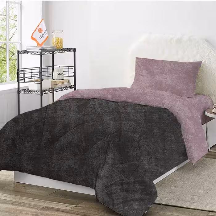 روتختی ترک طرح پتینه یاسی طوسی تیره یک نفره