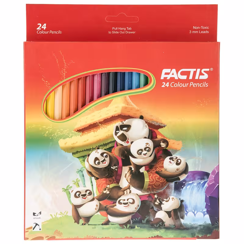مداد رنگی 24 رنگ فکتیس
