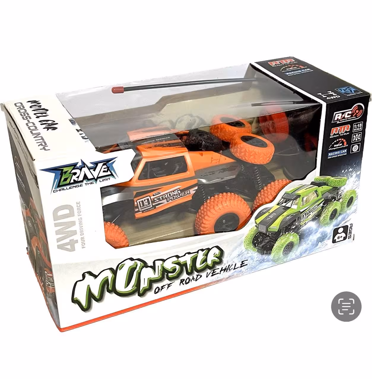 ماشین آفرود 6 چرخ کنترلی شارژی