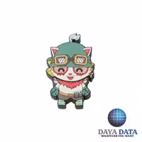 فلش مموری فانتزی  دایا  دیتا  طرح  گربه موتورسوار مدلPF1079-13 ظرفیت128GB -USB3