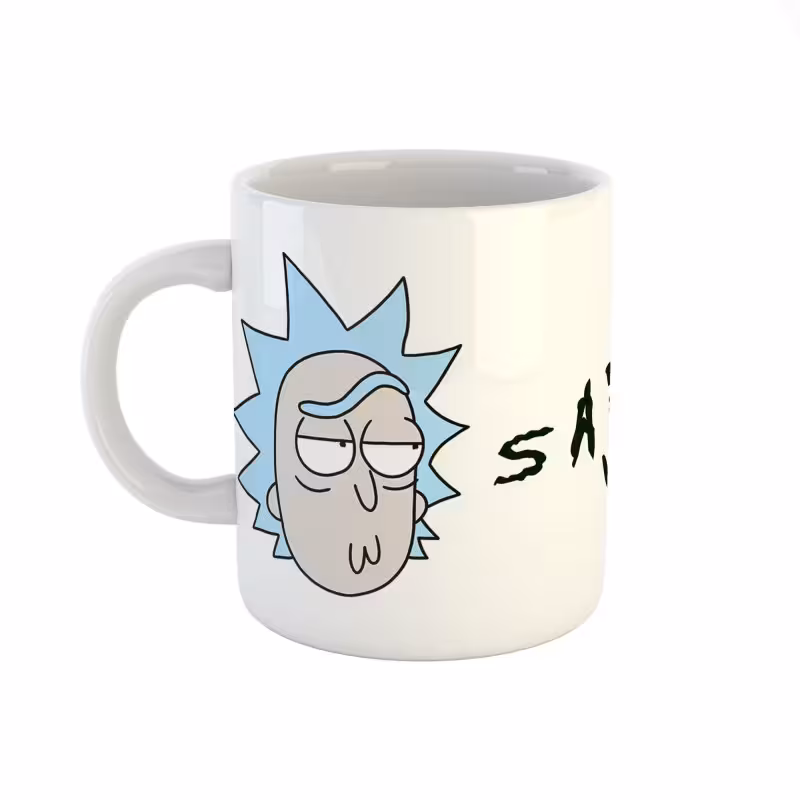 خرید ماگ-لیوان  اسم سجاد  rick and morty کد 1004