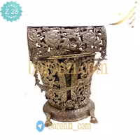 سطل و دستمال برنزی طرح جدید