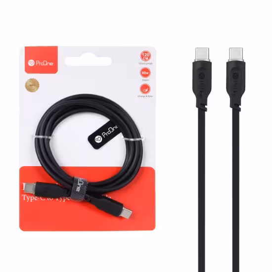 کابل تبدیل USB-C به USB-C و شارژر بی سیم پرووان مدل PCC141