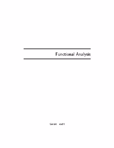 خرید و دانلود نسخه کامل کتاب Functional analysis (lecture notes)