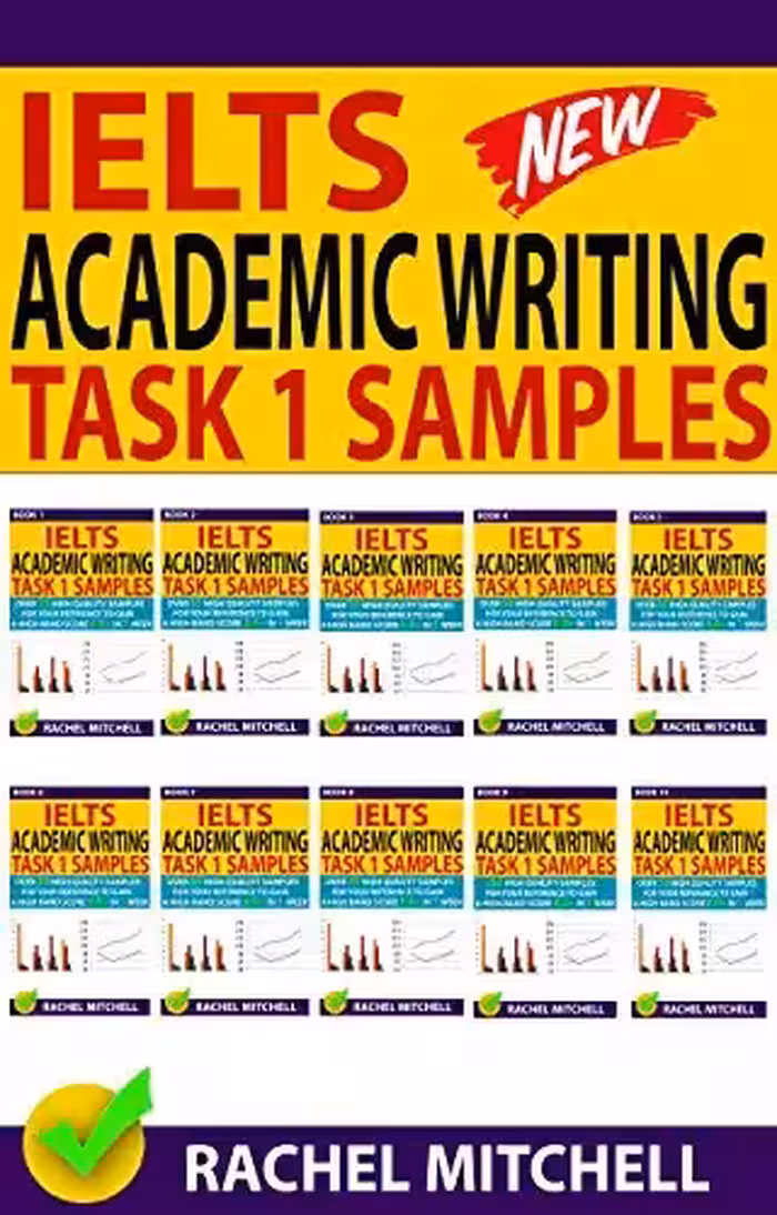 آیلتس آکادمیک رایتینگ | کتاب انگلیسی Ielts Academic Writing Task 1 Samples