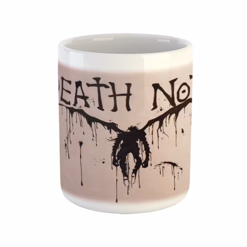 خرید ماگ-لیوان  انیمه‌ی دفترچه مرگ DEATH NOTE کد 001