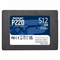حافظه SSD اینترنال پاتریوت مدل P220 ظرفیت 512 گیگابایت