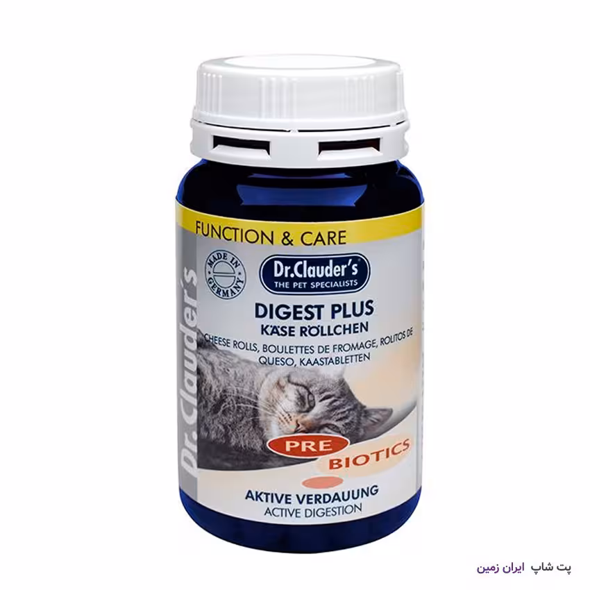 قرص مولتی ویتامین گربه Dr.clauders Digest Plus