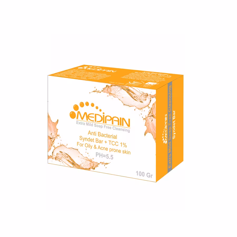 پن مدیپن درماتولوژیک حاوی تری کلوکربان مناسب پوست های چرب 100 گرم