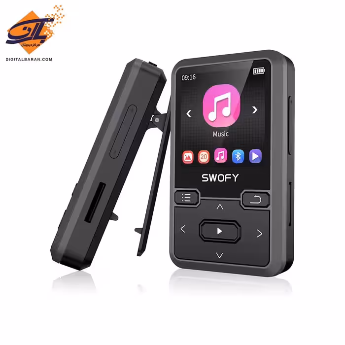 پلیر MP3 PLAYER SWOFY M10 CLIP ظرفیت 32 گیگ