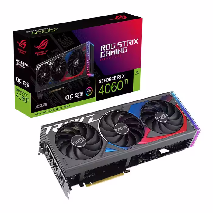 کارت گرافیک ایسوس ASUS ROG STRIX RTX 4060 TI 8GB OC