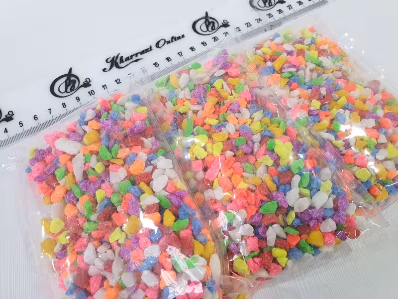 سنگریزه رنگارنگ (250 گرمی)