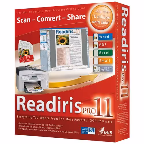 نرم افزار ویندوز readiris pro 11.0