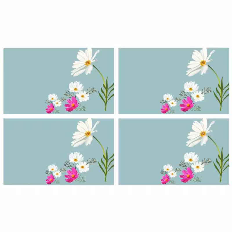 زیربشقابی مدل گل همیشه عاشق کد -2F3ZI1052 | کالا مکس