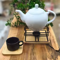 قوری چینی سفید برند تقدیس