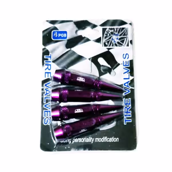 سر والف لاستیک بنفش